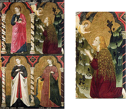 Retable d'Urbania, 1307, Giuliano da Rimini