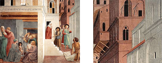 Nacimiento de San Francisco, Benozzo Gozzoli