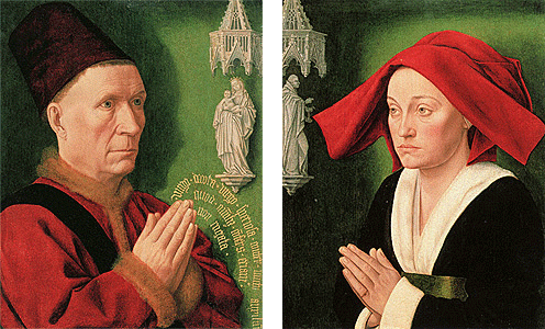 Hugues de Rabutin et de Jeanne Montaigu, vers 1470, Maître de Saint-Jean-de-Luze Hugues de Rabutin et de Jeanne Montaigu, vers 1470, Maître de Saint-Jean-de-Luze