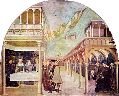 Banquete de Herodes, 1435, Masolino