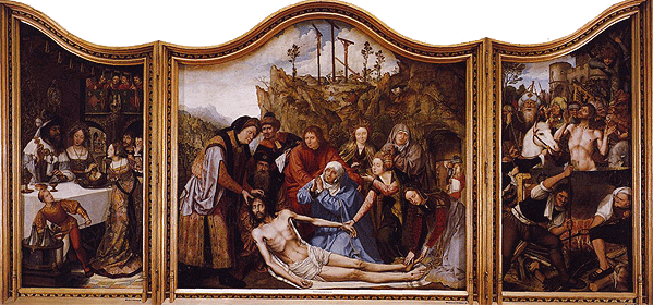 Triptyque de la Déploration, 1511, Quentin Metsys