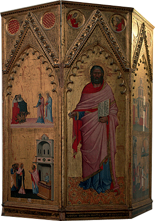 Saint Mathieu, 1367, Orcagna, Florence, Galerie des Offices