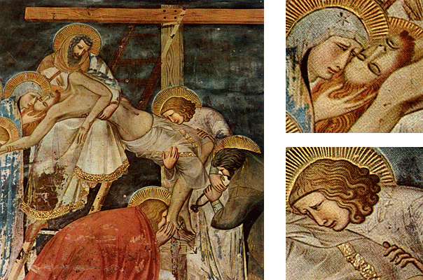 Deposición de la cruz, Pietro Lorenzetti