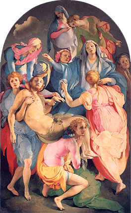 Descendimiento de Cristo, 1526-1528, Pontormo
