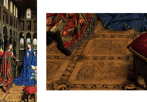 La Anunciación, 1434-1436, Jan van Eyck