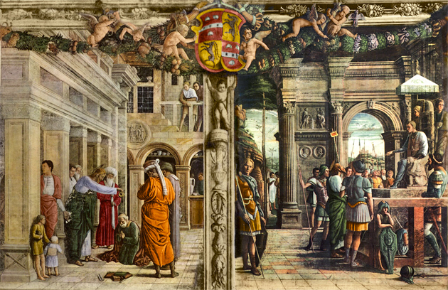 Jugement de saint Jacques, Andrea Mantegna