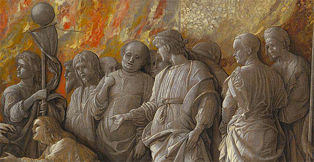 Introducción al culto de Cibeles, Andrea Mantegna