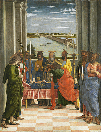 Mort de la Vierge, 1460-1464, Andrea Mantegna