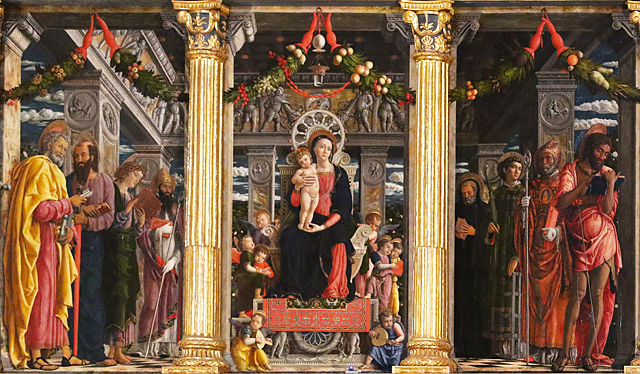 Retable de Saint Zénon, 1457-1460, Andrea Mantegna