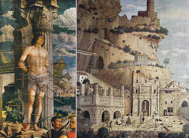 San Sebastián, 1480, Andrea Mantegna