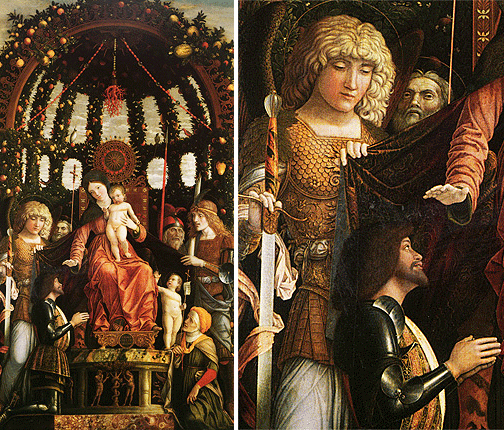 La Vierge de la Victoire, 1496, Andrea Mantegna