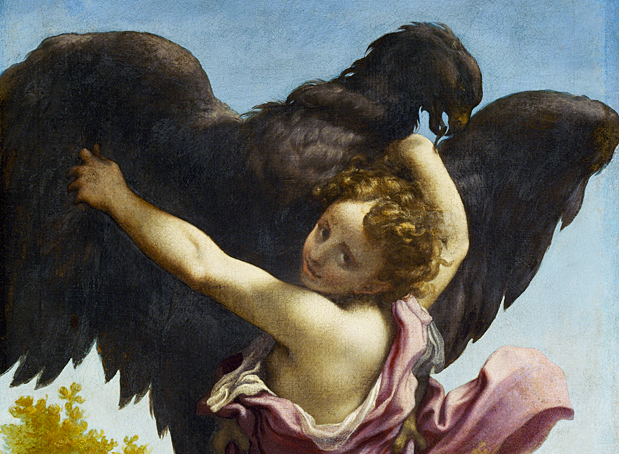 L’enlèvement de Ganymede, le Corrège