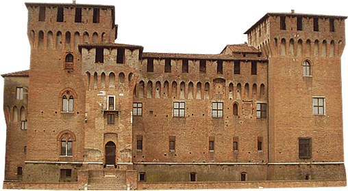 Fachada del Castillo de San Giorgio, Mantua