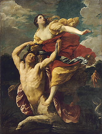 Déjanire enlevée par le centaure, Guido Reni
