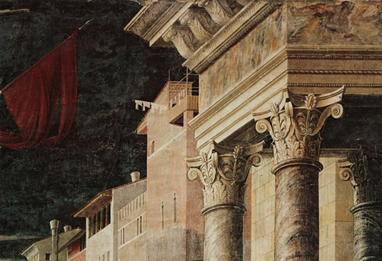 Martyre et mort de saint Christophe, 1448-1457, Andrea Mantegna