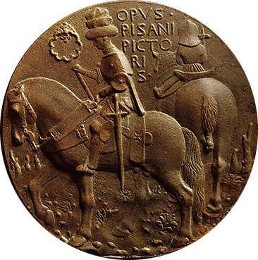 Gianfrancesco Gonzaga, médaille verso, Pisanello