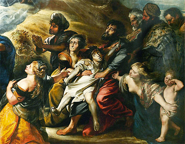La Transfiguration du Christ, Rubens 