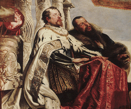 Retrato de Guillermo y Vincenzo Gonzaga, 1604-1605, Rubens