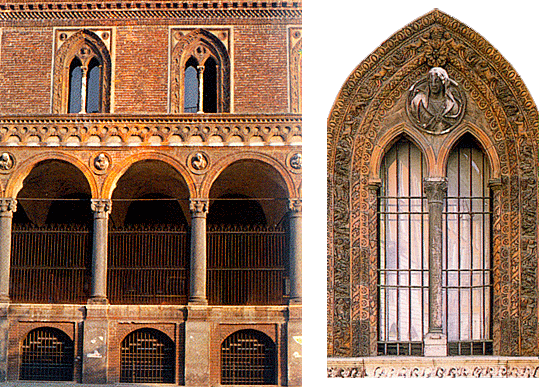 Galería del Hospital Mayor de Milán, 1456-1463, Filarete