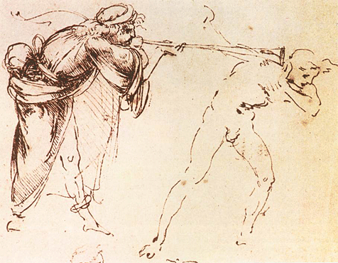 Léonard de Vinci, dessin