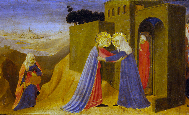 Fra Angelico, La Visitación