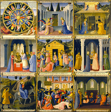 L'armoire des vases sacrés, Fra Angelico