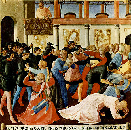 Matanza de los Inocentes, 1451-1452, Fra Angelico