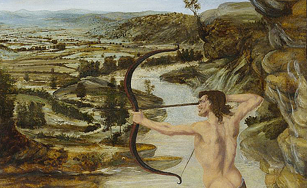 Hércules y Deyanira, 1470, Antonio del Pollaiolo