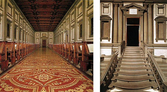 Biblioteca Laurenciana, Miguel Ángel, Florencia