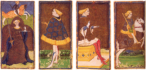 Juego de tarot, c. 1445, Bonifacio Bembo 