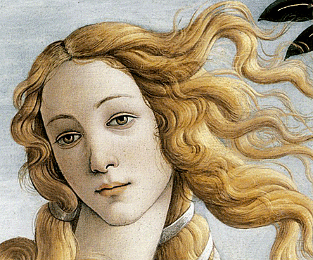 Nacimiento de Venus, Botticelli