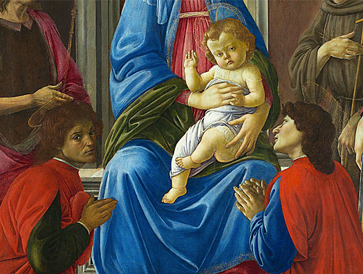 Retablo de San Ambrosio, c. 1470, Sandro Botticelli 