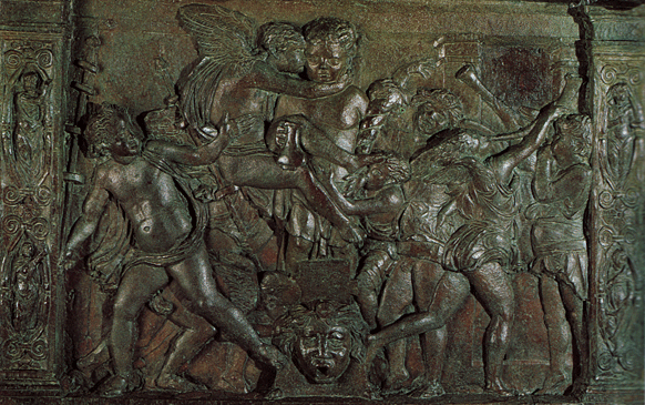 Socle de la statue de Judith, Donatello