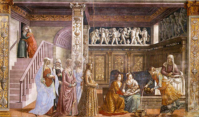 Nativité de la Vierge, Domenico Ghirlandaio