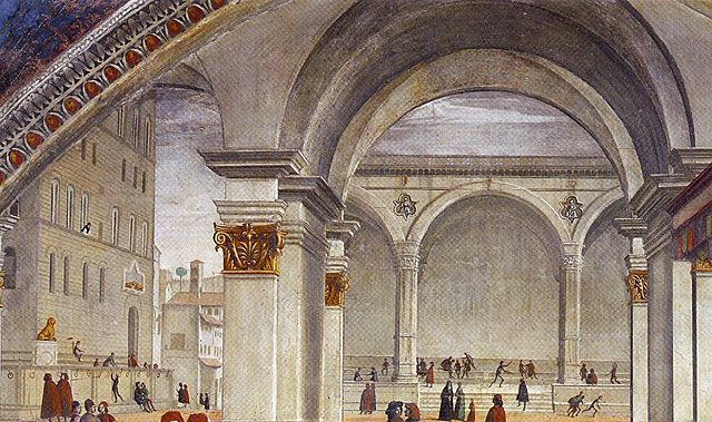 Loggia dei Lanzi, 1483-85, Domenico Ghirlandaio