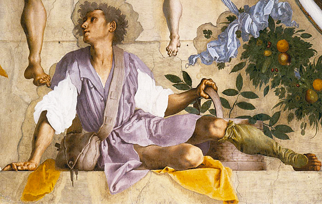 Vertumne et Pomone, 1521, Pontormo