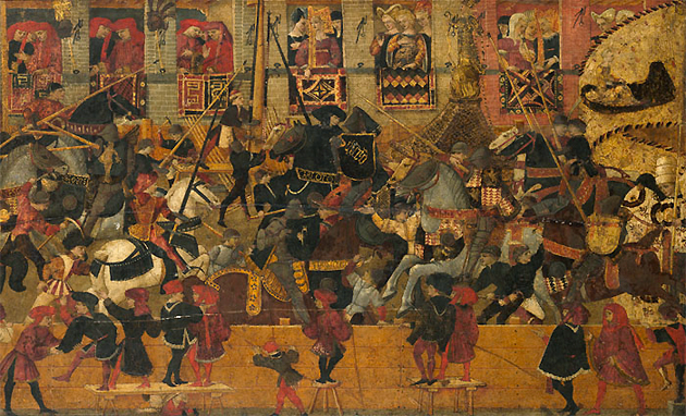 Joutes sur la place Santa Croce, 1439
