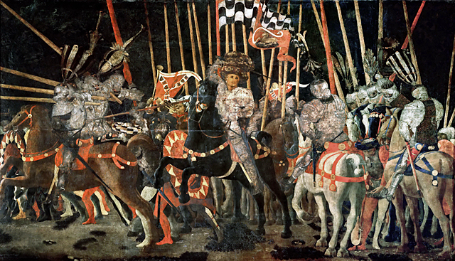 Batalla de San Romano, el Contraataque, Paolo Uccello