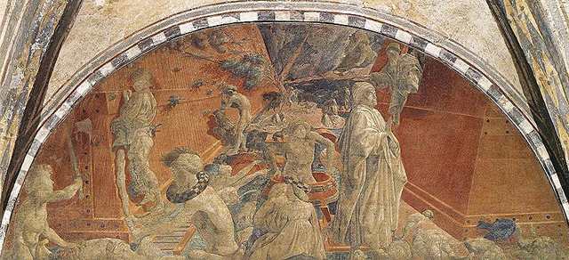 El Diluvio, hacia 1447, Paolo Uccello