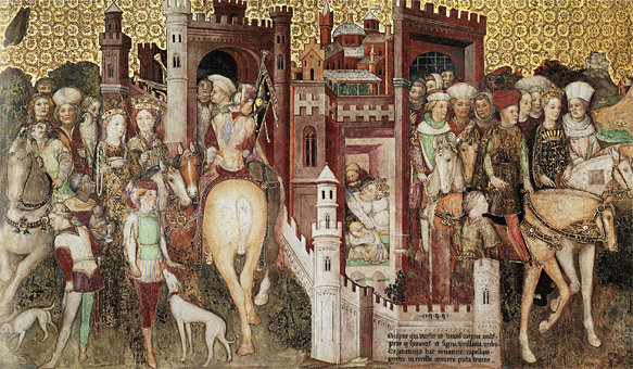 Historia de Teodolinda, c. 1430, hermanos Zavattari