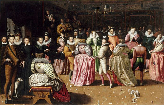 Baile en la corte de Enrique III, Escuela francesa