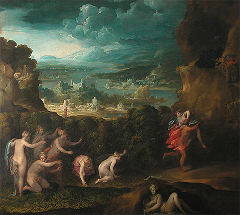 El rapto de Proserpina, 1570, Niccolò dell'Abate