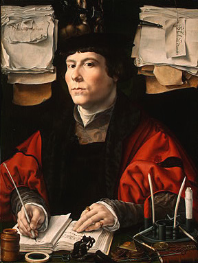 Retrato de un comerciante, hacia 1530, Jan Gossaert 