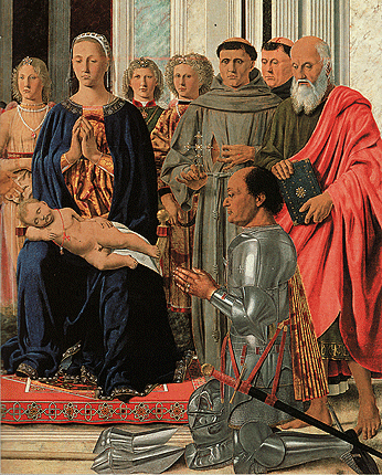 Le Retable de Brera, Pala Montefeltro, 1472-74, Piero della Francesca