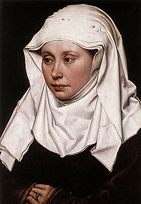 Portrait de dame, vers 1430, Robert Campin