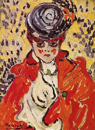 Retrato de mujer, 1906, Maurice de Vlamick