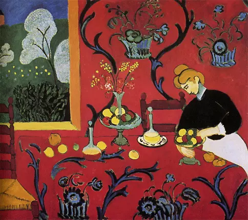 Armonía en rojo, 1908, Henri Matisse