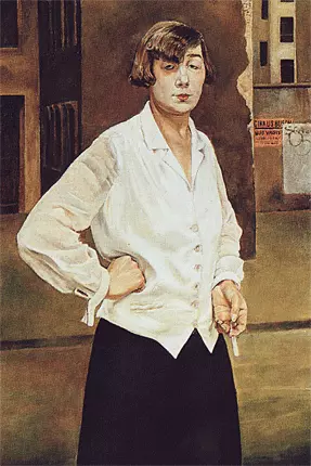 Retrato de Margot, 1924, Rudolf Schlichter