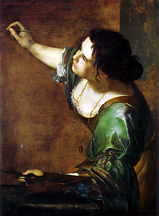 Autorretrato como alegoría de la Pintura, 1638-1639, Artemisia Gentileschi