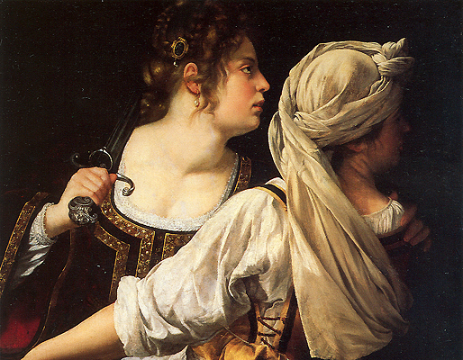 Judith y su doncella, 1618-1619, Artemisia Gentileschi